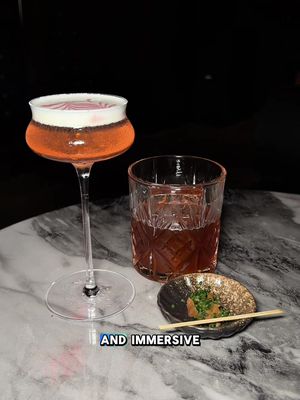 Great food, phenomenal drinks, and superb vibes feat. Karaoke? I think it’s safe to say Rewind is officially one of my favorite cocktail bars in the nyc. 🤭 have you been yet?and are you trying that kimchi cocktail? 👀 #nycfood #nycbars#speakeasy #nycfoodie #nyctiktok 