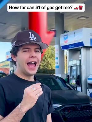 How far can $1 gas take me? #jtcasey #challenge #driving 