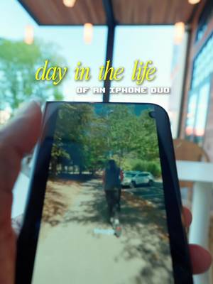 Day in the life of an iPhone Duo.  #iphone #apple #Tech 
