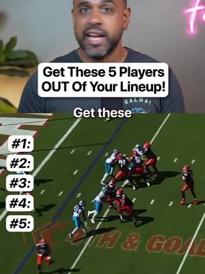Sit these 5 players in Week 7