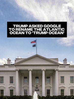 President Donald Trump says he approached Google CEO Sundar Pichai about renaming the Atlantic or Pacific Ocean the “Trump Ocean.” According to Trump, Pichai declined the request, explaining that oceans span multiple countries. 🎥: GETTY #trump #google #atlanticocean 