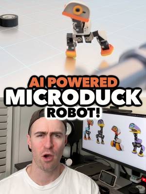 Microduck Ai Robot #microduck #airobot #Tech 