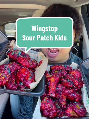 Wingstop’s New Sour Patch Kids Wings is Absolutely Wild!! #wingstop #fastfood #mukbang #foodreview #foodcritic 