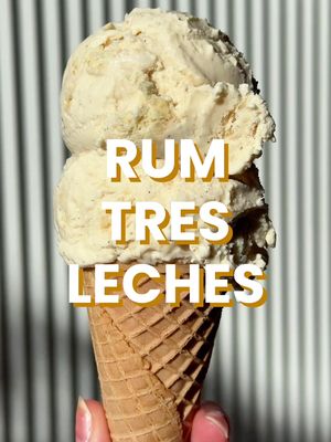 ✨New combinations at the Flavor Lab are constantly in the works. Another October special is Rum Tres Leches. Tres Leches is a traditional Latin American celebratory dessert and tastes delicious as ice cream. And it’s even better with @tentoonerum 🍹 @tamikagrantcrown, who’s on our Culinary Innovation Team, started with soaking ladyfingers in a rum and spiced cream mixture. Then she mixed the ladyfingers in a creamy rum spiced ice cream base.🍦 Only available the Flavor Lab in Greenpoint, Brooklyn until the end of October.📌