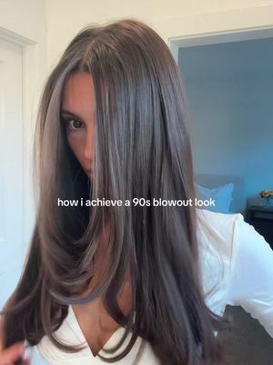 rachel green as the inspo, always #blowouttutorial #90shair 