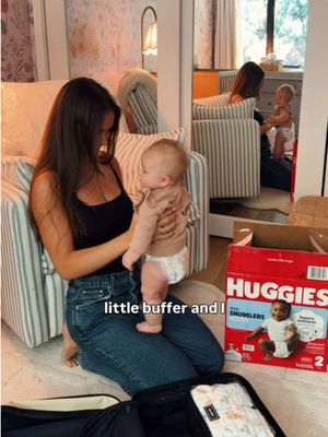 #Ad We are chronic overpackers, but the thought of us schlepping around Europe with all our baby gear and our overweight bags terrified me enough to rethink before packing. We rented bulky baby essentials, and did laundry as needed. Packing for an international trip with a baby takes a lot more mental gymnastics but organization is key! @Huggies® #HuggiesPartner