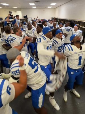 BIG DUKE DUBBBB 😈 @juliuscolumbus_ #dukefootball #CollegeFootball #footballtiktok #accfootball #walkinyotrap 