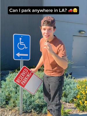 Can I choose to park anywhere in LA? 🚗📍#jtcasey #parking #losangeles 