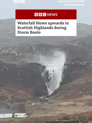 Storm Boelo is bringing flooding, travel disruption, and power cuts across the UK. Amber warnings for wind remain in place across large parts of Scotland and northern England, with some events cancelled. #StormBoelo #Boelo #UKWeather #Lairg #ScottishHighlands #Scotland #BBCNews