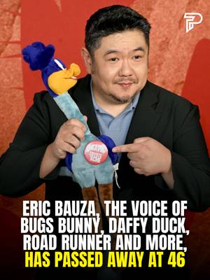 Eric Bauza, the voice of Bugs Bunny, Daffy Duck, Road Runner and more, has unfortunately passed away at age 46 🕊️ His family shared the news on Instagram, with no further details given. Bauza brought Looney Tunes to life for a whole new generation, and also voiced Puss in Boots, Baby Fozzie in Muppet Babies, and Luke Skywalker in Star Wars animated projects. Thank you for keeping our childhood heroes alive. Rest in peace, legend. 🐰🦆 #Pubity #LooneyTunes #BugsBunny 