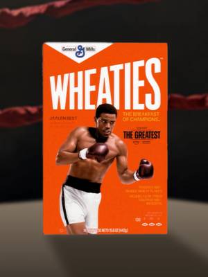 The Greatest Wheaties box is now available on shop.wheaties.com while supplies last! 🔥 The Greatest releases only on @primevideo 11/4!