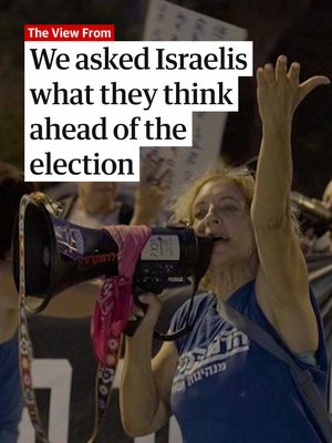 Israel is heading to the polls for the first time since the 7 October attacks. While Benjamin Netanyahu is facing a significant challenge from former IDF chief Gadi Eisenkot, younger voters in Tel Aviv told the Guardian's Will Christou that the prime minister has not gone far enough in Gaza.  "As opposed to every other western society, where the older people become more conservative and the younger are liberal, like when I grew up, here it's the opposite," an older voter said.