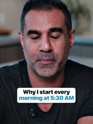 5:30 AM wake-up. Exercise. Protein. Repeat. Sanjiv Lal shares the daily habits that help him stay focused and energized, from taking time for himself each morning to prioritizing movement and balanced nutrition. #MorningRoutine #LongevityLifestyle #HealthyHabits #Nutrition