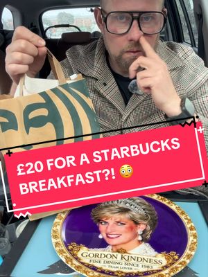 £20 STARBUCKS BREAKFAST REVIEW 😳☕💸 Trying the Starbucks All-Day Breakfast Wrap, Egg Bites and a Matcha Tea… when I only wanted a normal brew! 😂 Is a £20 Starbucks breakfast actually worth the money? Gordon Kindness gives it the full taste test. 💩 Would YOU pay £20 for this? 👇 #starbucksuk #starbucksbreakfast #starbucks 