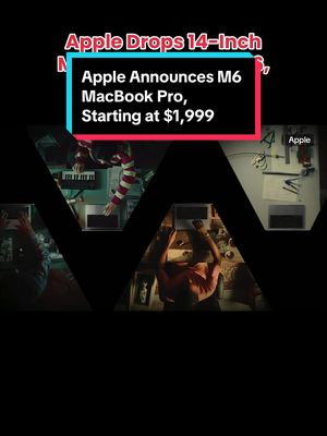 Nope, this new MacBook is not touchscreen. Apple just dropped its 14-inch MacBook Pro with M6. It features more AI capabilities, a Liquid Retina XDR display, a 12MP Center Stage camera, and more. #apple #m6macbookpro #macbookpro #proandtell #applenews 