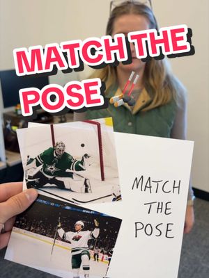 Some hockey poses are harder than others 🤷😂 #getyourwaggleon 