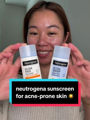 #NeutrogenaPartner a sunscreen with the newly-approved UV filter for acne-prone skin 🤩 get yours on Amazon 🛍️ @Neutrogena #sunscreen #acne 