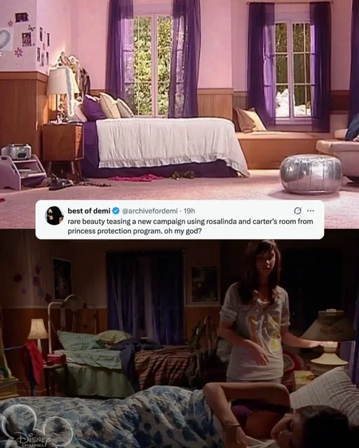 TARGET MARKET REACHED @Selena Gomez 😭😭 A Rare Beauty x Princess Protection Program anniversary crossover is perfect omg #rarebeauty #princessprotectionprogram  #selenagomez #demilovato #beauty 