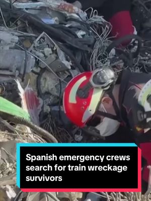 At least 64 people were killed when two high-speed trains collided in Spain on Wednesday, as rescue workers searched the wreckage for more victims, after Spain's second deadly rail accident this year. #spain #train 