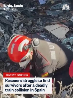 Rescuers struggle to find survivors after two high-speed trains collided in central Spain, sending carriages careering off the tracks and leaving at least 68 people dead and 68 injured.