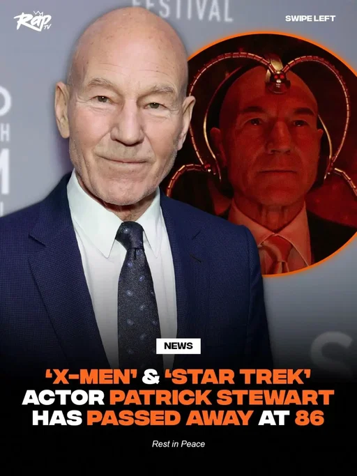 Patrick Stewart has passed away at the age of 86 🙏 His pokesperson Kelly Bush Novak issued a statement confirming that he passed following “a brief and poignant journey with Alzheimer’s disease and Lewy body dementia.” Stewart was best known for playing Captain Picard in ‘Star Trek’ and Professor X in the ‘X-Men’ franchise. He will make a posthumous appearance as Professor X in the upcoming MCU film ‘Avengers: Doomsday.’ May he Rest in Peace 🕊️ #PatrickStewart #Marvel #StarTrek #Avengers #Doomsday 