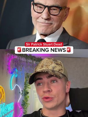 RIP a true legend, Sir Patrick Stewart