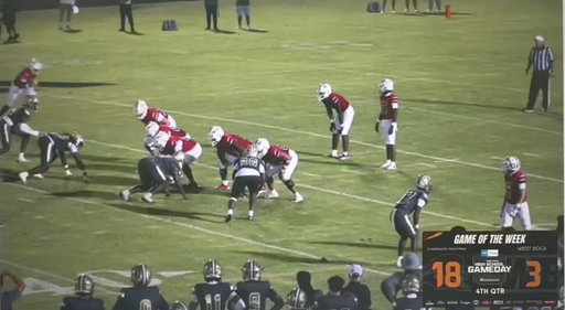 A look at the game breaking ability that makes 5-star Texas commmit Derrek Cooper Jr. special 🤘@DerrekCooper80 

The speed and burst off the edge from the No. 7 prospect in the ESPN 300 is next level. Homerun hitter. 

(🎥: @GHamiltonOTF) 

 