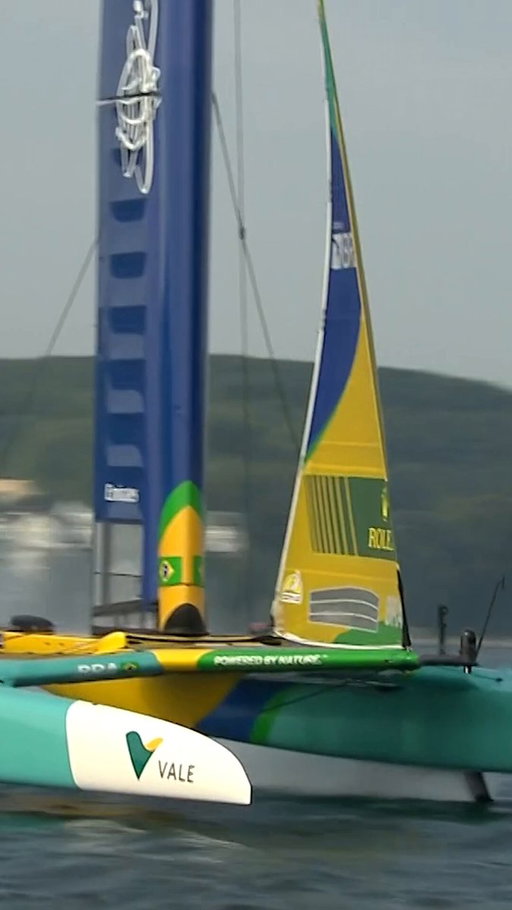 This dramatic moment during practice racing had us SPEECHLESS 🤯

Glad all @SailGPBRA athletes are safe and accounted for
Esse momento dramático durante o treino nos deixou sem palavras 🤯
Felizmente, todos os atletas da @SailGPBRA estão seguros e bem. 