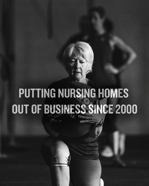 👵 👴 🚫 🏠 

#CrossFitIsTheCure 
