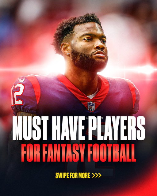 The Must Have Players to target in your fantasy drafts: 