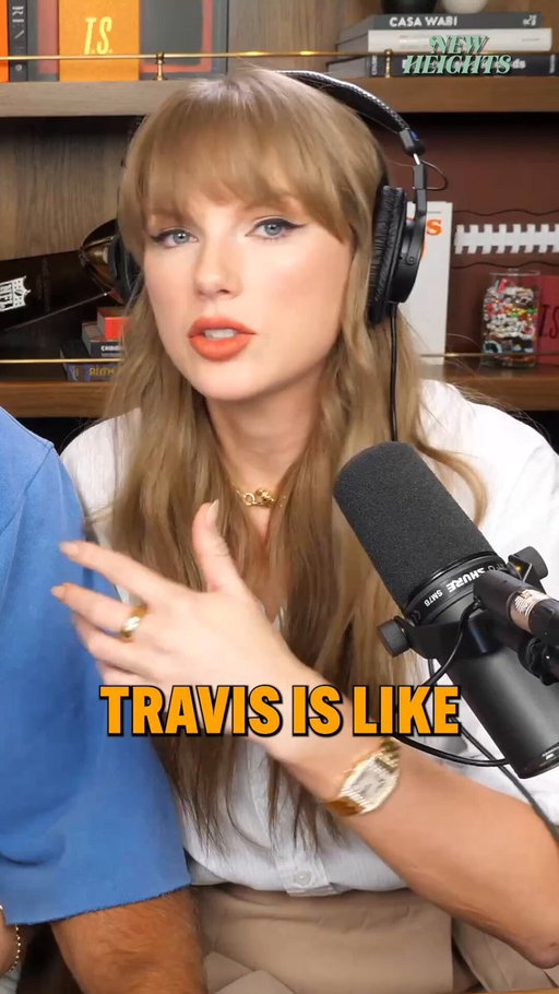 Taylor found the perfect way to describe Travis 