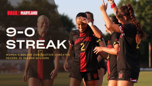 First Maryland athletic event of the season started with a bang! 

Women’s soccer with the 3-0 win over LeHigh, looking to continue their winning ways tomorrow against Saint Francis 