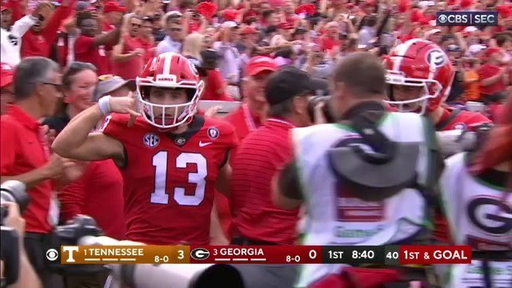 Stetson Bennett IV Preseason Stats:
• 44/64 Passing
• 512 Passing yards
• 5 Pass TDs / 2 INTs
• 105.7 Passer rating 