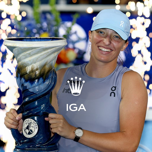 Congratulations @iga_swiatek and @carlosalcaraz on a 1st title at the @CincyTennis. This crown is yours. #RolexFamily #Reachforthecrown 