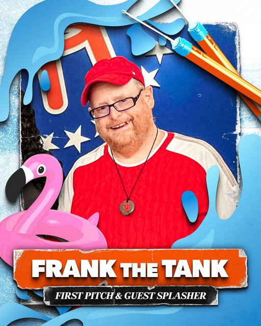 Frank The Tank is ready to make a Splash!

Frank takes on the Bird Bath this Saturday: https://t.co/gkxLtTJDKH 