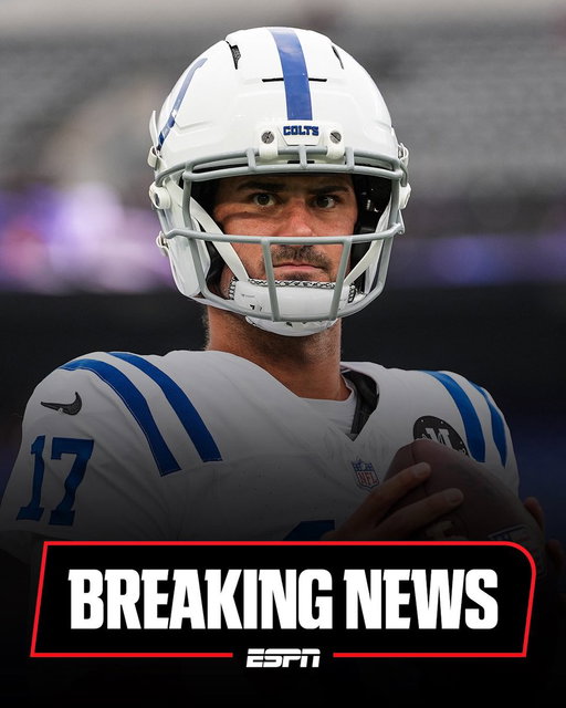 A QB decision in Indy: Colts named Daniel Jones as their starting quarterback for their Sept. 7 regular-season opener vs. the Miami Dolphins, per @HolderStephen and me. 
