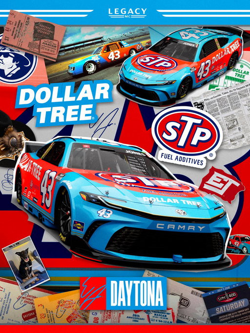 Bringing an iconic scheme back to @DAYTONA! 