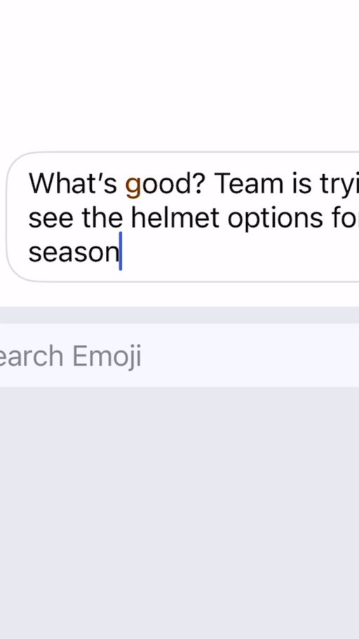 When The Helmet Haul Hits The Chat 📲👀

#HailState 