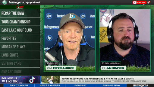 The Tour Championship is here ⛳️

“Getting plus money on Scottie Scheffler is good enough for me. There’s not much juice in the squeeze, but it’s gonna be a pretty good squeeze.”

@Fitz_FF &amp; @Bo_McBigTime have the best bets for the final PGA stop! 