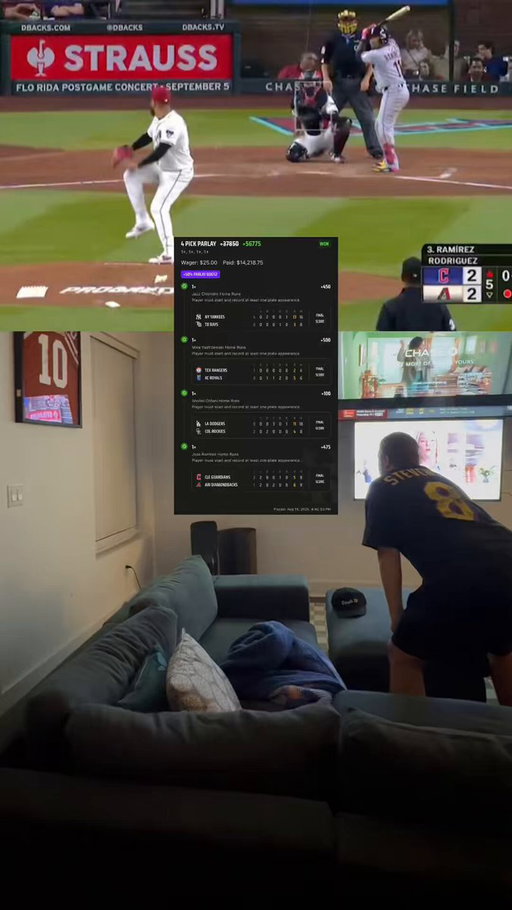 ✅+56,775 4-leg parlay $25->$14,218.75💰

🚨Absolutely INSANE hit from the SoBet Guys! 
@GutsyPicksCash +$14,000
@CooperLycan +$14,000
@BrycesView +$2,000
@TP3bets +$1,600

✅CASH IT! 
#GamblingX