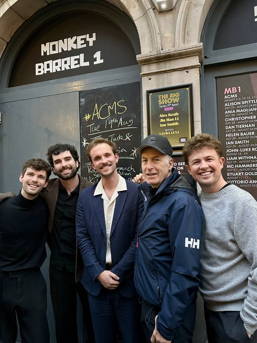 Bob Odenkirk was at my show yesterday 