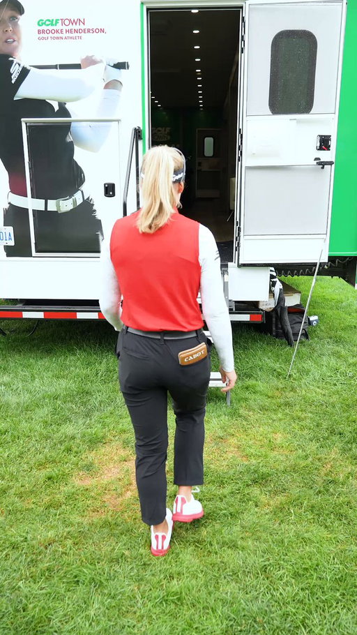 Always a good day when @BrookeHenderson stops by the Players Tour Truck! 👋 This week, she’s rolling with new TaylorMade Spider putter—and it’s looking dialed. 🕷️🔥 