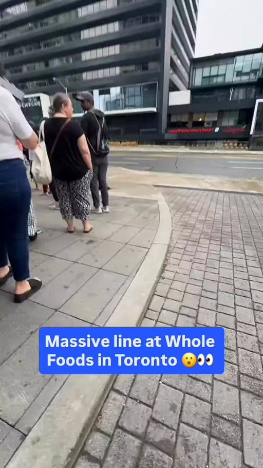 Closing sale at Whole Foods 👀 🎥 Credit: 🏷️ #waveroom #waveroomtoronto #toronto #canada #mississauga 