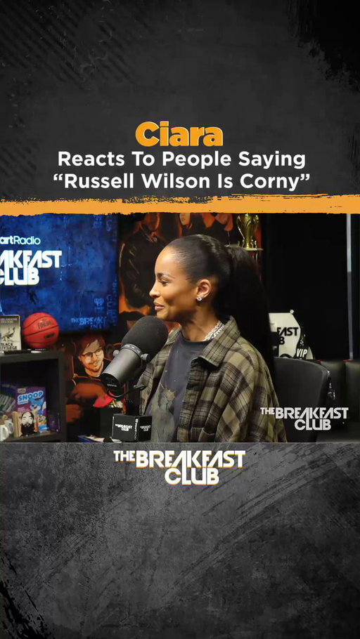 🚨 @ciara  came through to promote her new album CiCi, out today. How does she feel about people who think Russell Wilson is 🌽? "Who’s the man saying it?" 🤏🏽 Clock it! 