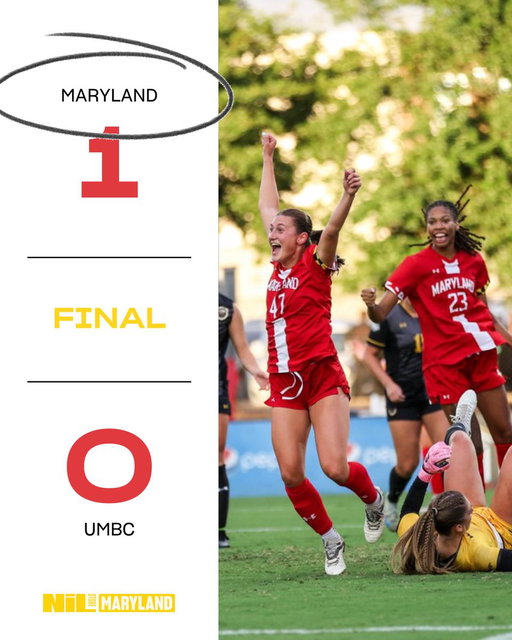 Maryland Soccer off to great starts, making history for the women’s squad and leading against a Top 10 on the men’s side 🔥 
