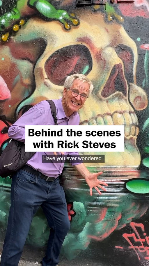 I love guerrilla TV production. I produce our shows on a tiny budget — smaller than a conventional commercial television producer could ever imagine — but even if I had unlimited money, it’s how I’d make TV: Just me, a two-person crew, and maybe a friend and fellow tour guide to join me on screen.

Reporters often ask if they can shadow me in Europe, and generally my answer is, “Sorry…not allowed.” But I’m a big fan of @NatBCo, and I had a hunch that if I let her spend a day scampering around London with me and my crew, she would do a great job capturing the creative challenges and joys we have making our shows. With this video clip and Natalie’s @washingtonpost article, which you can read in Sunday’s paper or at https://t.co/zl37dMFyrK, you can join us as we film our upcoming one-hour special on London — coming soon to public television!