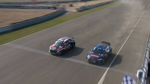 0.000s! ⏱️

Juha Rytkönen and OC Veiby cross the line with nothing to choose between them!

#WorldRX 