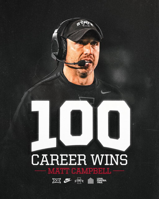 Win 100 for Coach Campbell🫡 