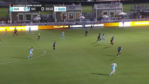 One for the herstory books 🤩

Jade Pennock finds the back of the net for Sporting JAX's first-ever goal!

#JoinTheMovement #MakingHerstory #WomensProSoccerIsHere 
