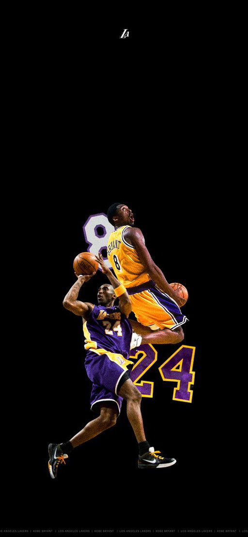 Mamba on the lockscreen 🐍 🖤 